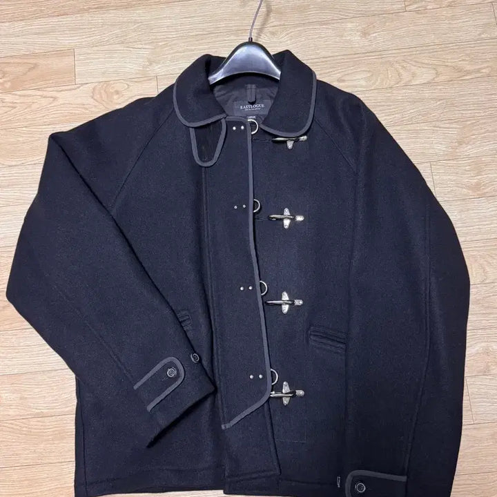 [BUNJANG] Eastlog Fireman Wool Jacket Black L / 이스트로그 파이어맨 울 자켓 블랙 L