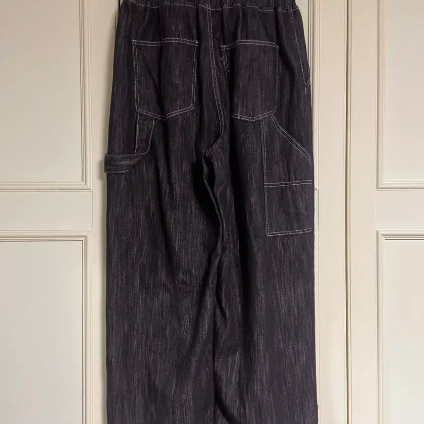 [BUNJANG] Wide Denim Pants / 보세 원턱 와이드 데님 팬츠