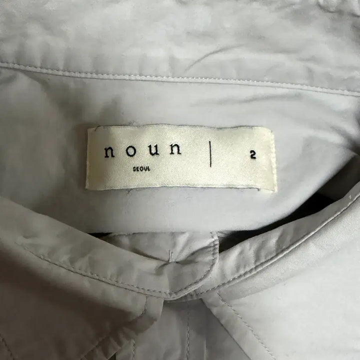 [BUNJANG] NOWNESS Daily Shirt Light Gray / [2 size] 노운 데일리 셔츠 라이트그레이