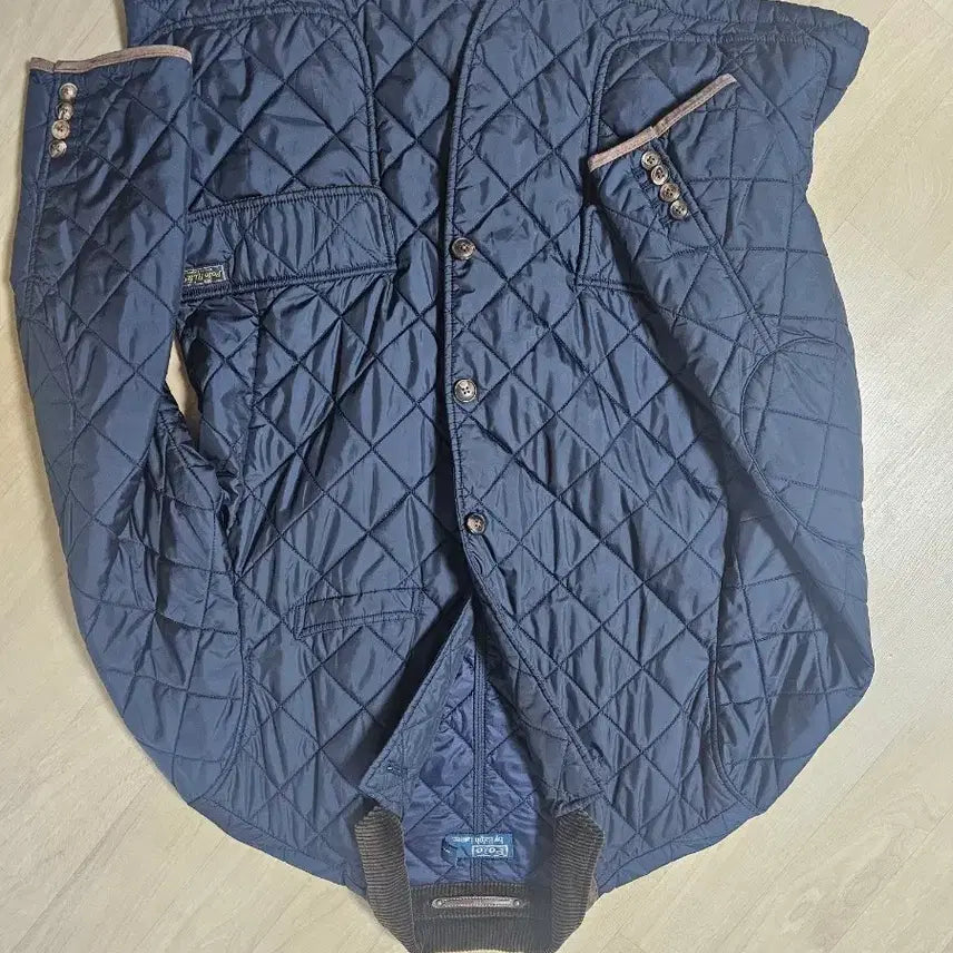 [BUNJANG] Polo Ralph Lauren Navy Quilted Jacket Blazer XL / 폴로 랄프로렌 네이비 퀼팅 자켓 블레이져xl