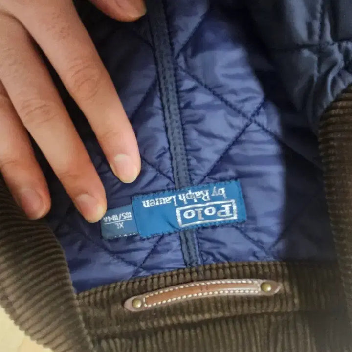 [BUNJANG] Polo Ralph Lauren Navy Quilted Jacket Blazer XL / 폴로 랄프로렌 네이비 퀼팅 자켓 블레이져xl
