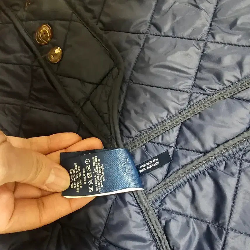 [BUNJANG] Polo Ralph Lauren Navy Quilted Jacket Blazer XL / 폴로 랄프로렌 네이비 퀼팅 자켓 블레이져xl
