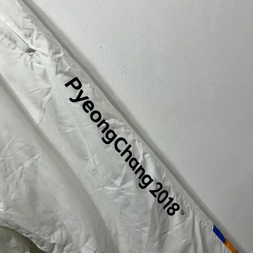 [BUNJANG] The North Face 2018 Pyeongchang Olympic Training Pants White / 85 노스페이스 평창 올림픽 2018 트레이닝 바지 화이트