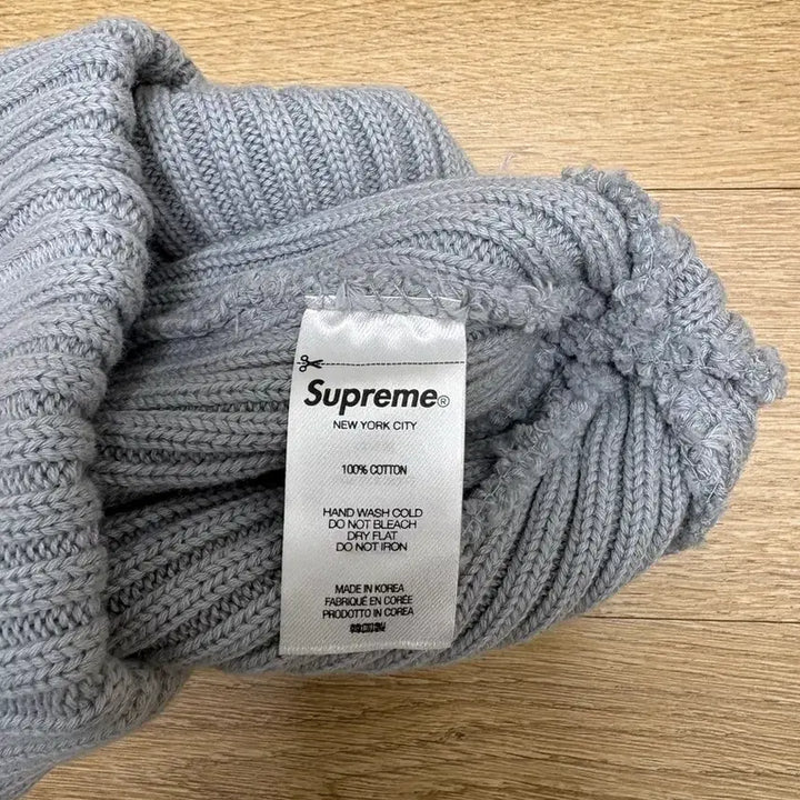 [BUNJANG] Supreme Overdyed Beanie Gray / 슈프림 오버다이 비니 그레이