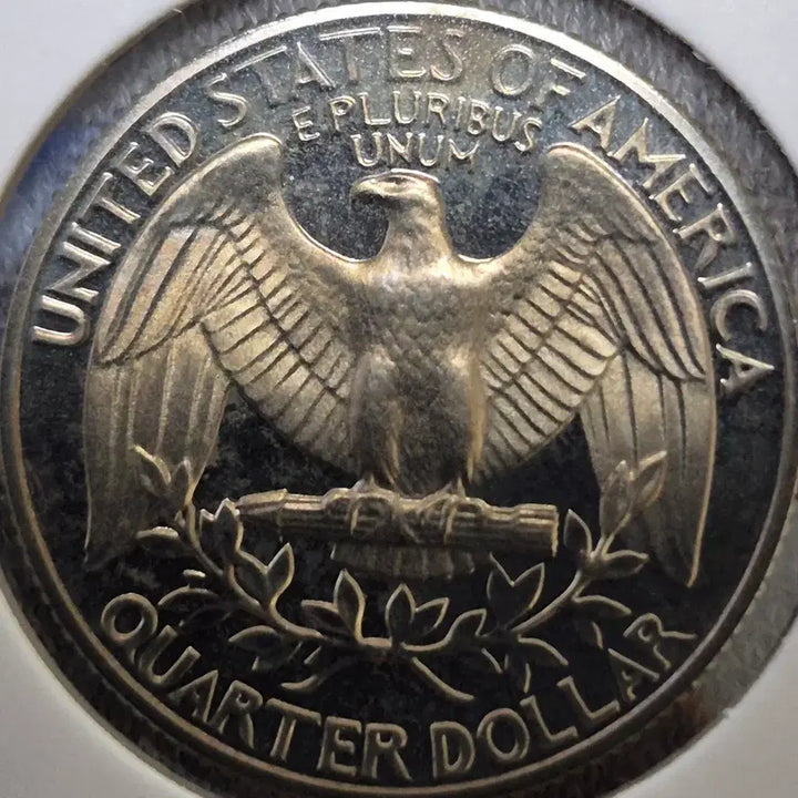 [BUNJANG] 1982 Quarter Dollar Coin / 1982년s 쿼터  (Quarter Dollar)주화. 프루프