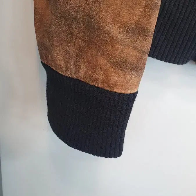 [BUNJANG] Vintage Brown Two-Way Blouson Jacket / 빈티지 브라운 블루종 자켓(투웨이)조끼로도가능 프리