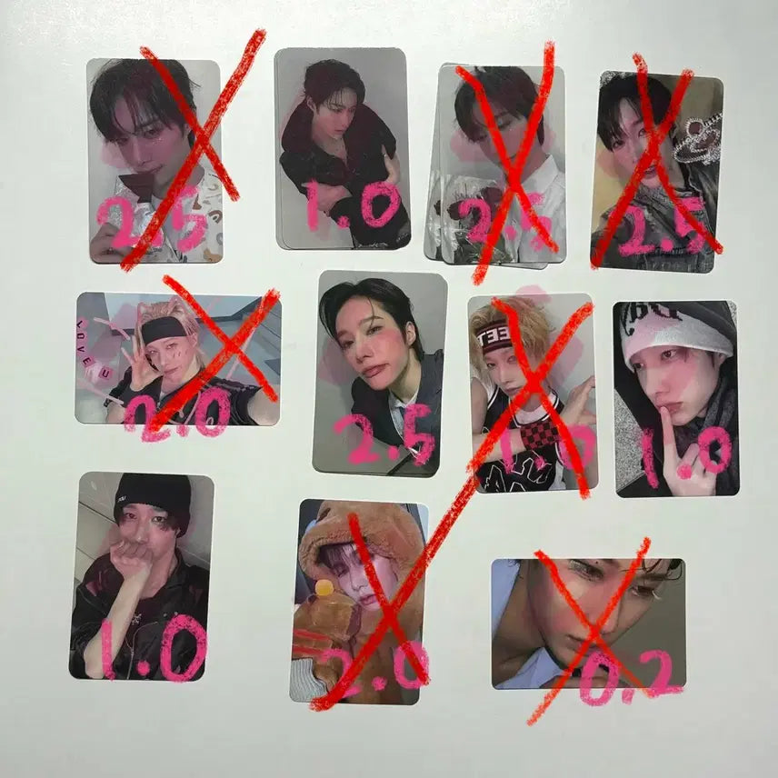 [BUNJANG] X:LOVE Photocard / 엑스러브 포토카드 판매