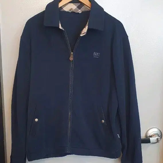 [BUNJANG] Daks London Fleece Zip-Up Navy 100 Unisex / 닥스 런던 후리스집업 100사이즈 네이비색(남여공용)