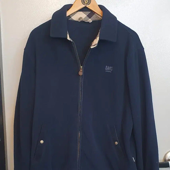 [BUNJANG] Daks London Fleece Zip-Up Navy 100 Unisex / 닥스 런던 후리스집업 100사이즈 네이비색(남여공용)