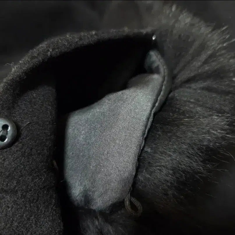 [BUNJANG] High Quality Wool & Fox Fur Handmade Coat / 무료배송/새상품)울100%/천연폭스퍼 100%/고퀄리티 핸드메이드 코트