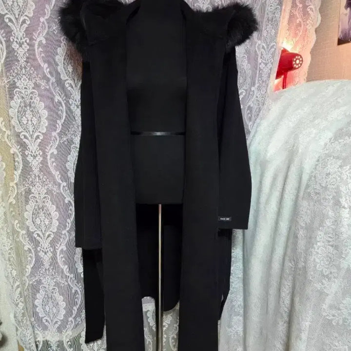 [BUNJANG] High Quality Wool & Fox Fur Handmade Coat / 무료배송/새상품)울100%/천연폭스퍼 100%/고퀄리티 핸드메이드 코트