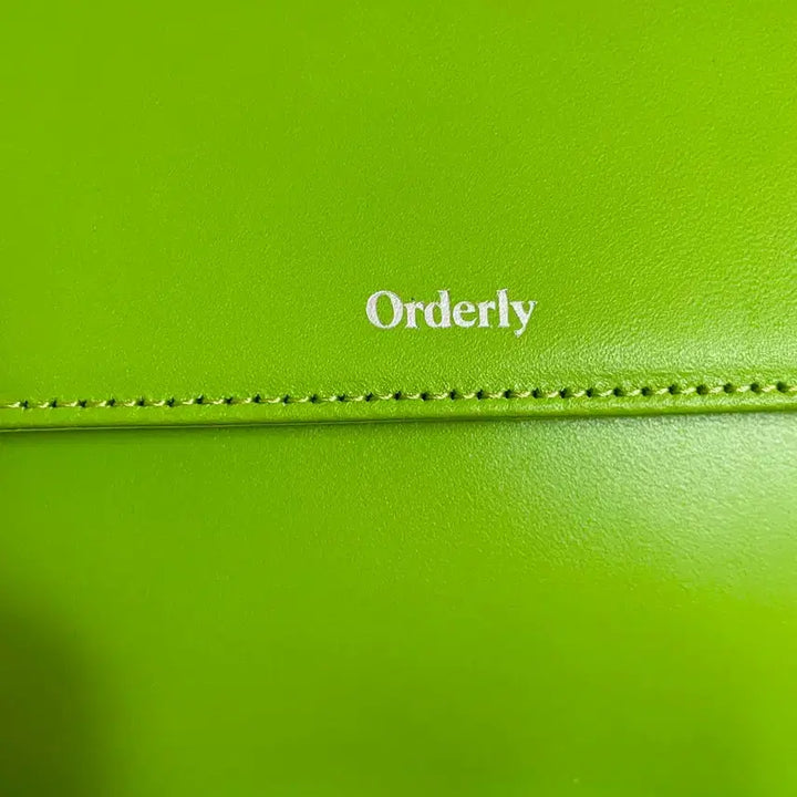 [BUNJANG] Orderly Green Leather Shoulder Bag / [새상품] 소가죽 올더리 Orderly 그린 숄더백