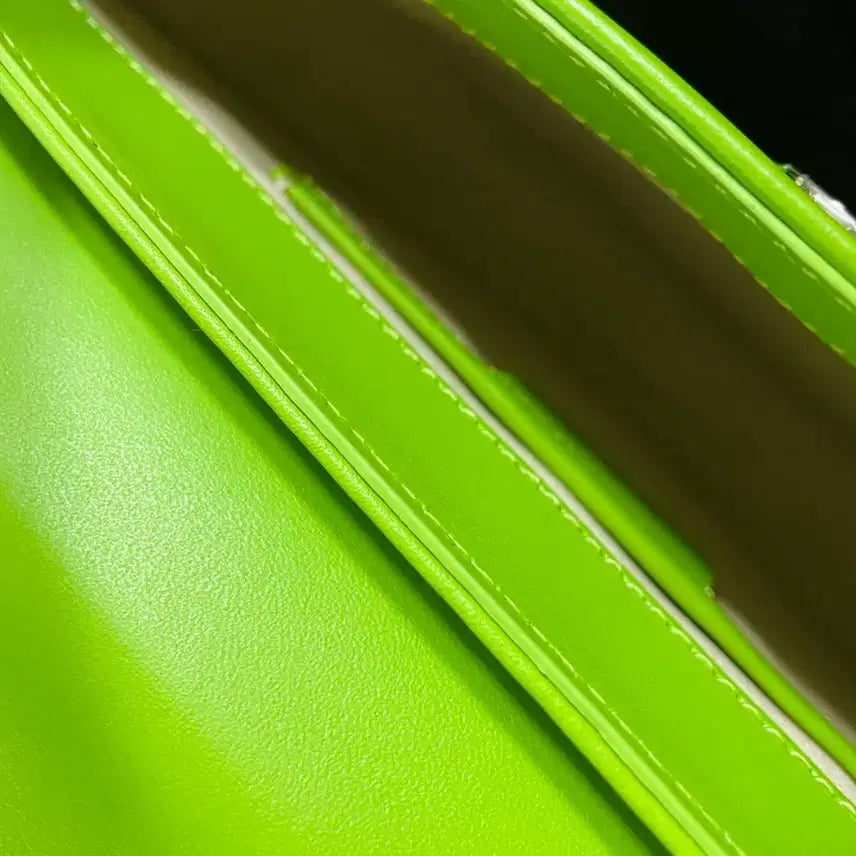[BUNJANG] Orderly Green Leather Shoulder Bag / [새상품] 소가죽 올더리 Orderly 그린 숄더백