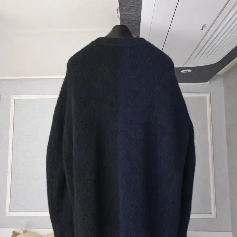 [BUNJANG] System Homme Mohair Knit Cardigan Oversized Fit M / [거의 새것] 시스템옴므 모헤어 니트 가디건 오버핏 M