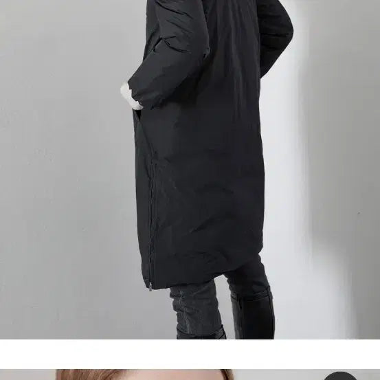 [BUNJANG] Olivia Lauren High Neck H-Line Lightweight Down Jumper / 올리비아로렌 하이넥 H라인 경량 다운 점퍼