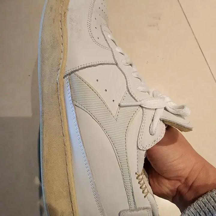 [BUNJANG] DIADORA Heritage Mi Basket Low Cut Sneakers (280) / DIADORA 디아도라 헤리티지 미 바스켓 로우 컷 스니커즈. 280