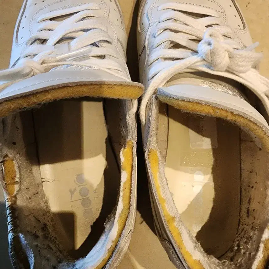 [BUNJANG] DIADORA Heritage Mi Basket Low Cut Sneakers (280) / DIADORA 디아도라 헤리티지 미 바스켓 로우 컷 스니커즈. 280