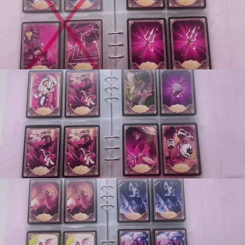 [BUNJANG] Hazbin Hotel Trading Card Bundle Set / 54장 해즈빈호텔 트레이딩 카드 일괄