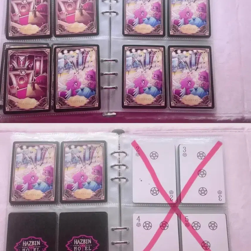 [BUNJANG] Hazbin Hotel Trading Card Bundle Set / 54장 해즈빈호텔 트레이딩 카드 일괄