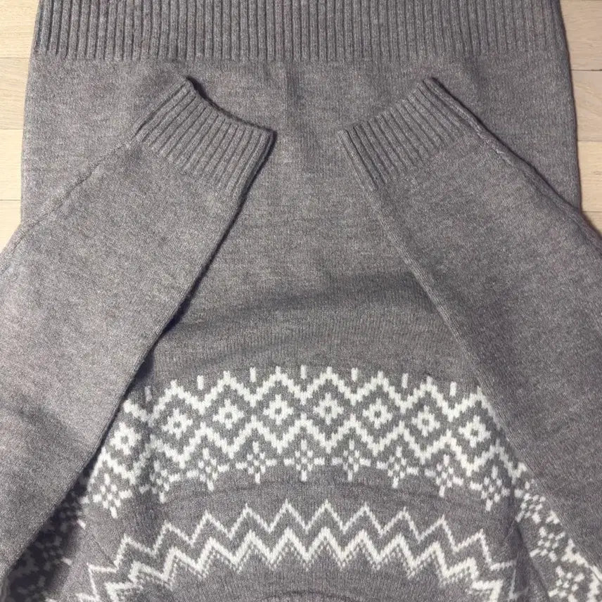 [BUNJANG] Marithe Fairisle Crew Neck Knit Pullover / 마리떼 / FAIRISLE CREW NECK KNIT PULLOVER