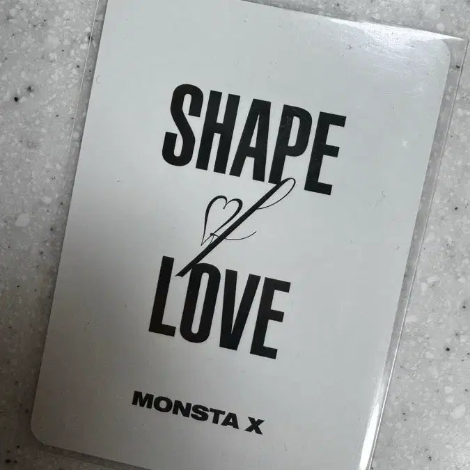 몬스타엑스 형원 친필싸인포카