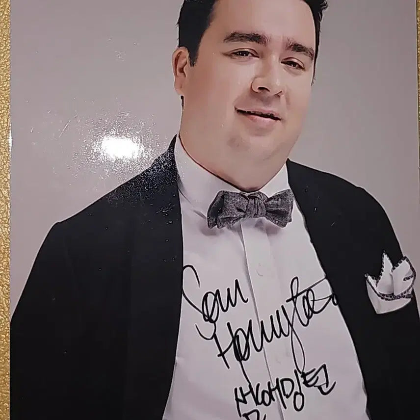 [BUNJANG] Sam Hammington Autographed Photo / 샘해밍턴 친필 사진 싸인