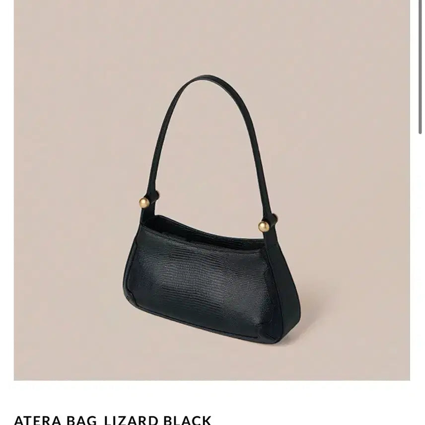 [SOLD OUT] ette 애테 리자드 바게트 가방