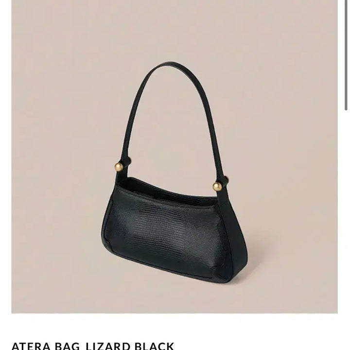[SOLD OUT] ette 애테 리자드 바게트 가방
