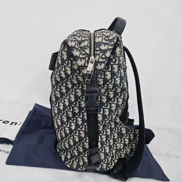 [BUNJANG] Dior Oblique Embroidered Backpack / 디올 오블리크 자수 백팩