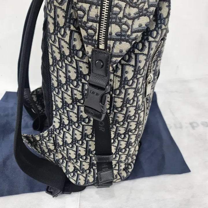 [BUNJANG] Dior Oblique Embroidered Backpack / 디올 오블리크 자수 백팩