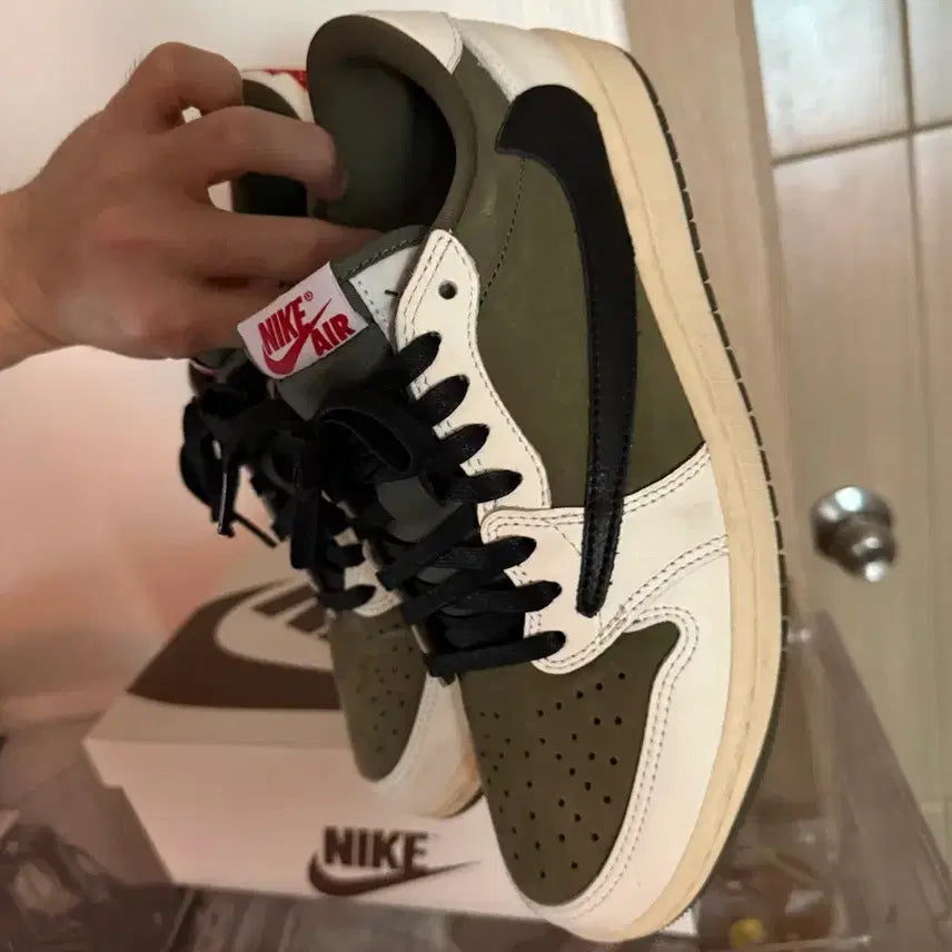 [BUNJANG] Air Jordan 1 Travis Scott Olive / 나이키 에어 조던1 트래비스 스캇 올리브