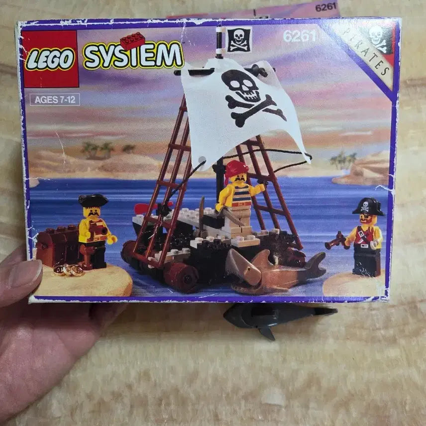 [BUNJANG] Lego System 6261 Pirate Raft Minifigure / 레고 시스템 6261 해적 뗏목 미니피규어
