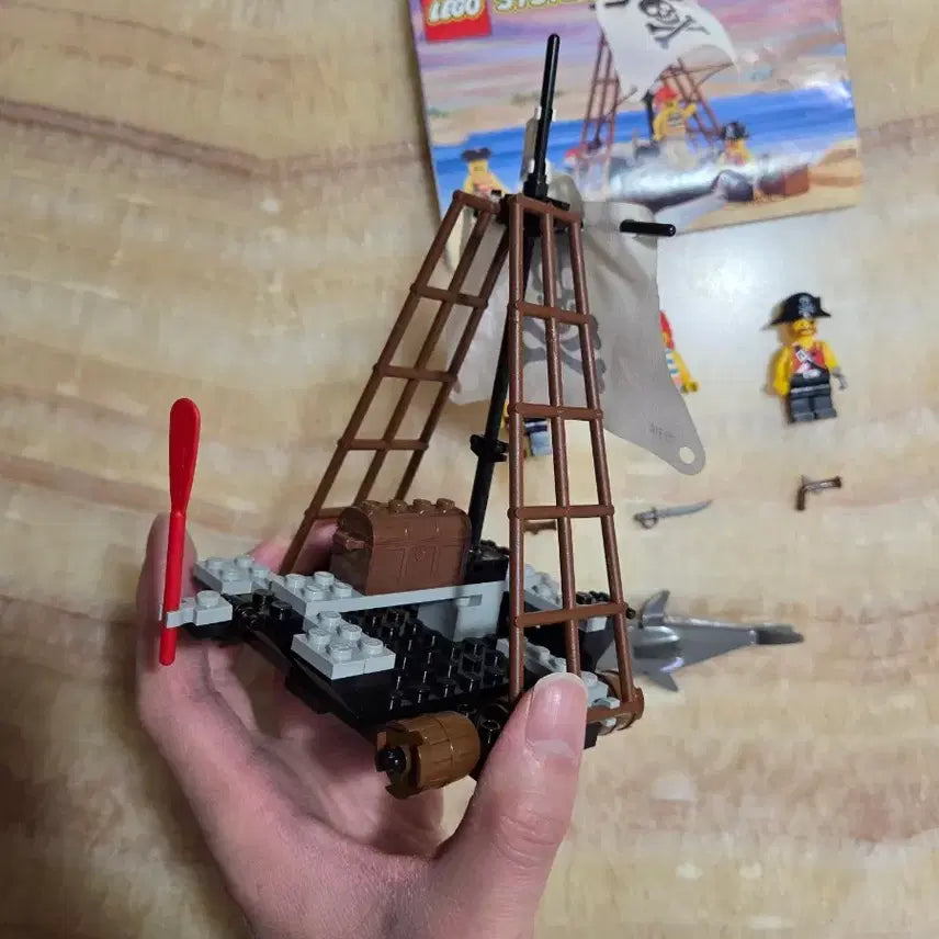 [BUNJANG] Lego System 6261 Pirate Raft Minifigure / 레고 시스템 6261 해적 뗏목 미니피규어