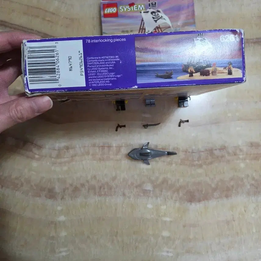 [BUNJANG] Lego System 6261 Pirate Raft Minifigure / 레고 시스템 6261 해적 뗏목 미니피규어