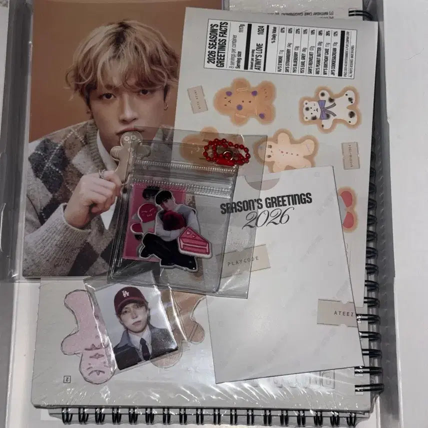 에이티즈 시즌그리팅 판매합니다