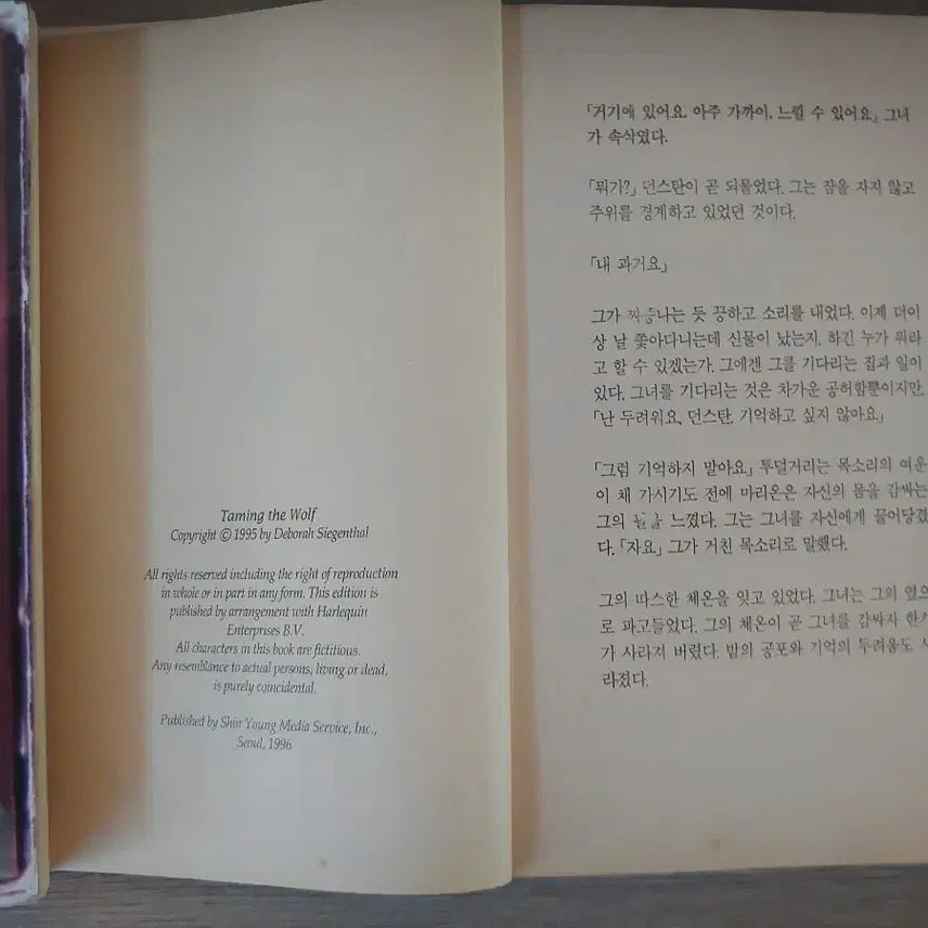 [BUNJANG] Harlequin Romance Novel Bundle Set / 로맨스 소설책- 할리퀸 희귀도서 #책마녀와 결혼하는 법 + 늑대와 굴뚝새