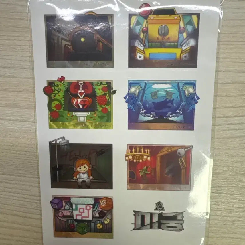 [BUNJANG] Sleepground M-G 스티커 Bundle Set / 급전)잠뜰 미궁 스티커 판매 라더덕개각별공룡잠뜰수현