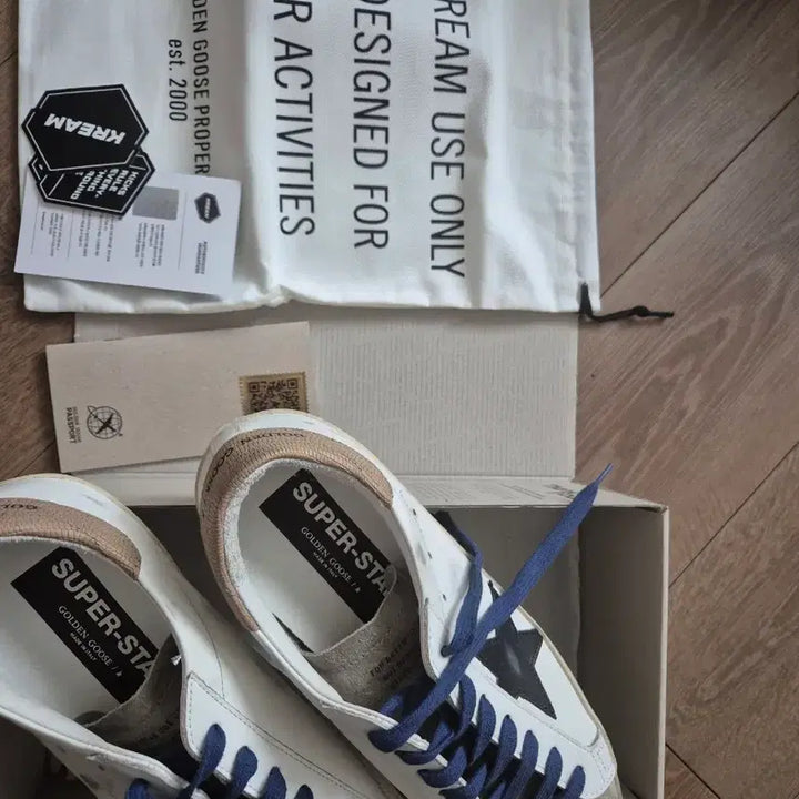 [BUNJANG] Golden Goose Superstar Sneakers / 골든구스 슈퍼스타 화이트 블랙 스니커즈