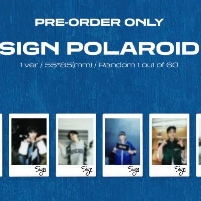 아이콘 송윤형 Take Off 미공개 싸인 폴라