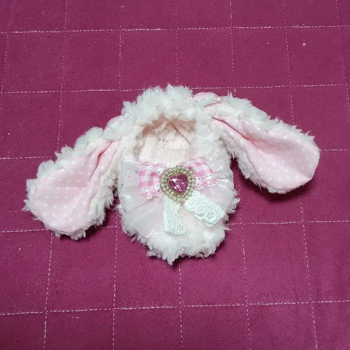 [SOLD OUT] 프세카 앙스타 누이 10cm 토끼 인형 옷 핑크 리본 지뢰계 양산형