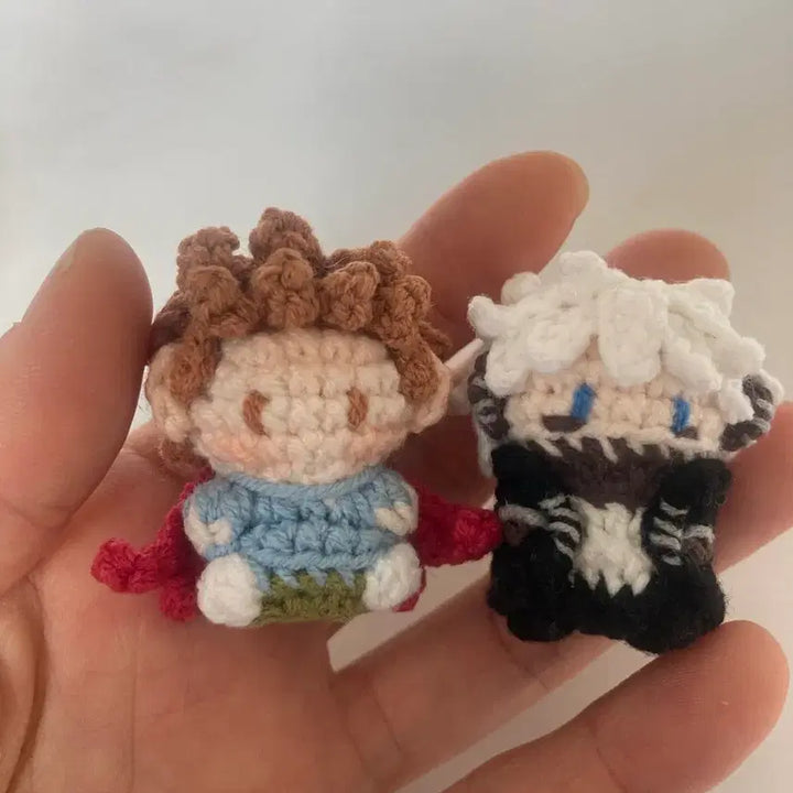 [BUNJANG] My Hero Academia Hawks Crochet Keyring Set / 호크스뜨개 키링