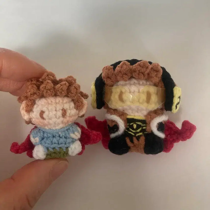 [BUNJANG] My Hero Academia Hawks Crochet Keyring Set / 호크스뜨개 키링
