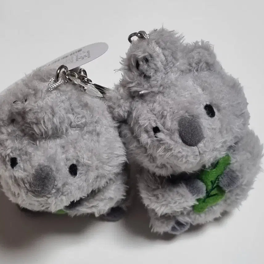 [BUNJANG] Leaf Quokka Jeju Stone Grandpa Keychain Plush / 잎사귀 쿼카 제주 하르방 키링 인형