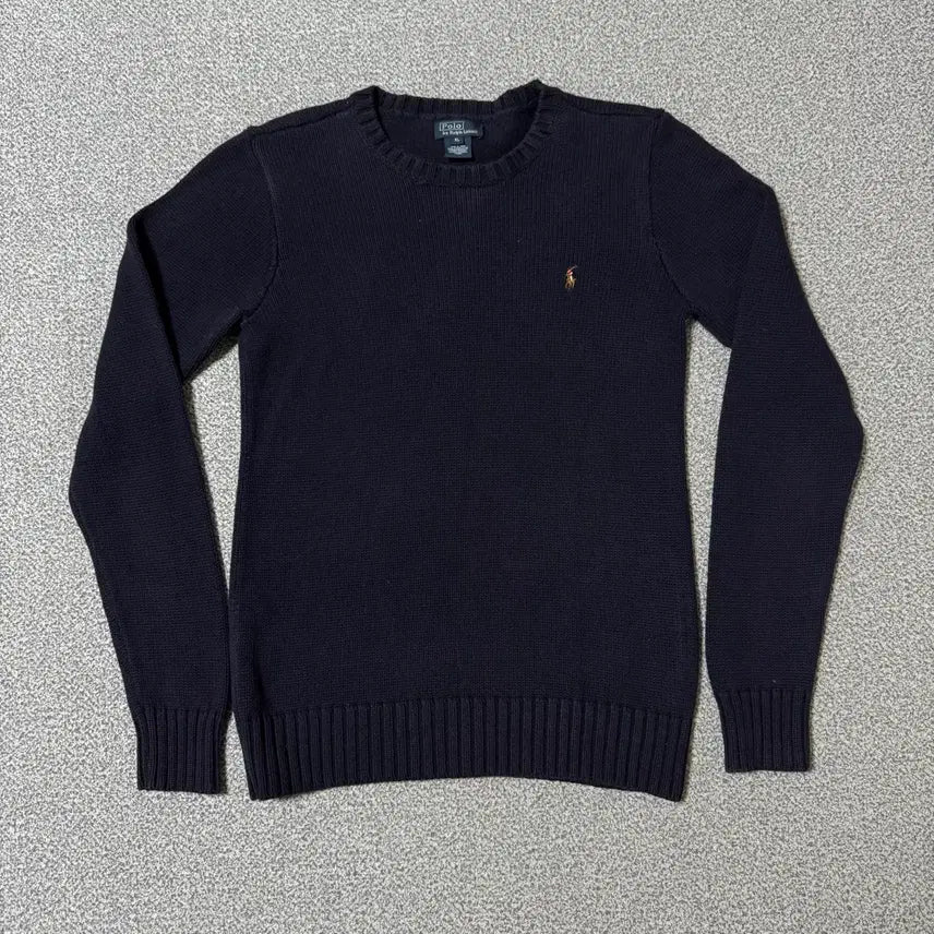 [BUNJANG] Polo Ralph Lauren Navy Knit Sweater / 폴로 랄프로렌 니트 네이비 여성용