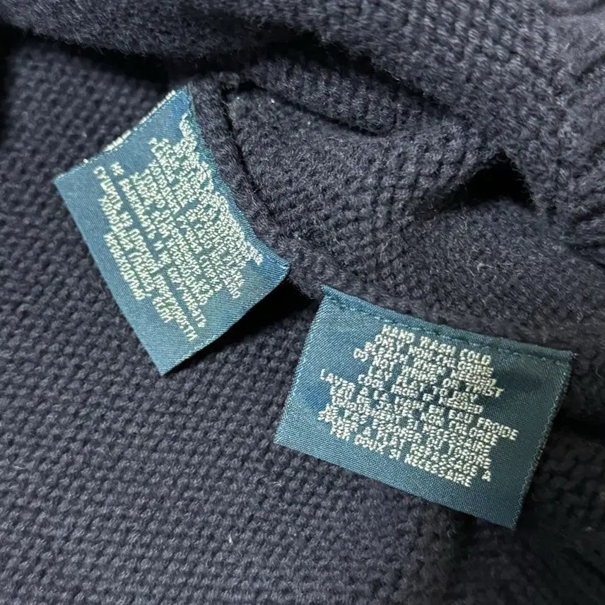 [BUNJANG] Polo Ralph Lauren Navy Knit Sweater / 폴로 랄프로렌 니트 네이비 여성용
