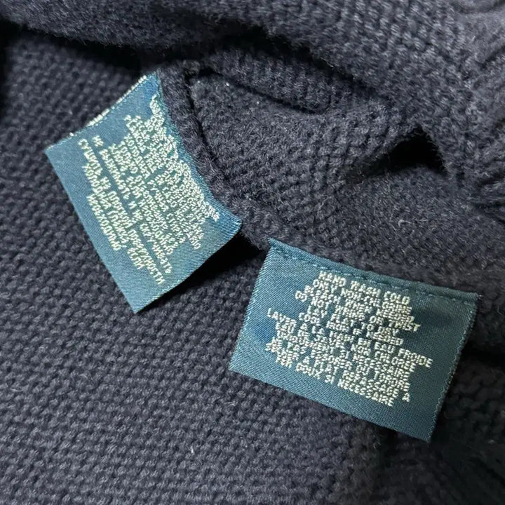 [BUNJANG] Polo Ralph Lauren Navy Knit Sweater / 폴로 랄프로렌 니트 네이비 여성용