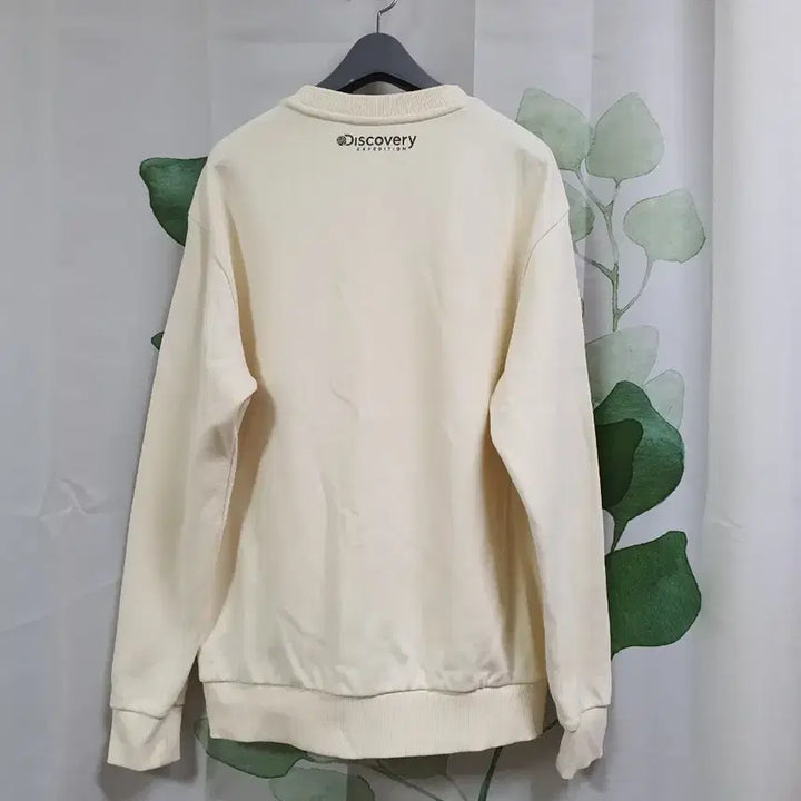 [BUNJANG] Discovery Men's Ivory Sweatshirt / 디스커버리 남성 맨투맨