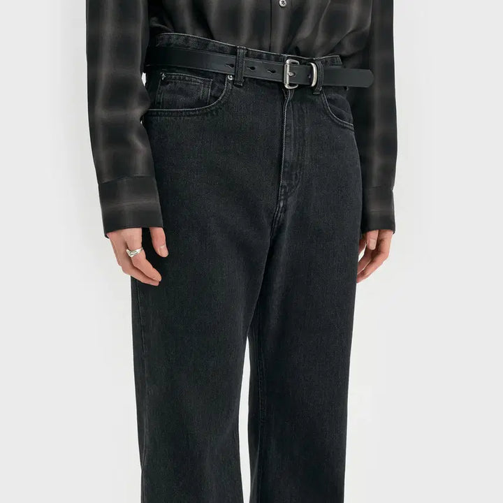 [BUNJANG] MIDWIDE Washed Black W30-L30 / 벨리에 / 미드와이드 워시드블랙 / W30-L30 판매합니다.