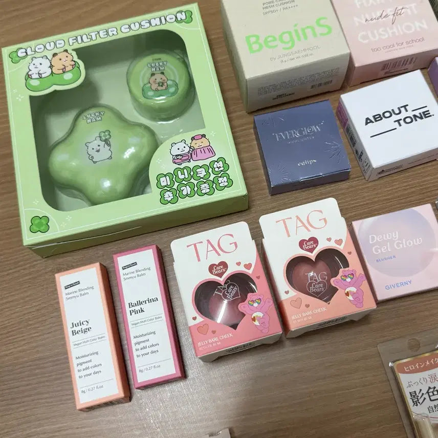 [BUNJANG] Cosmetics Bundle Set / ₩1500~ [색조] 쿠션 / 블러셔 / 틴트 / 하이라이터 / 마스카라