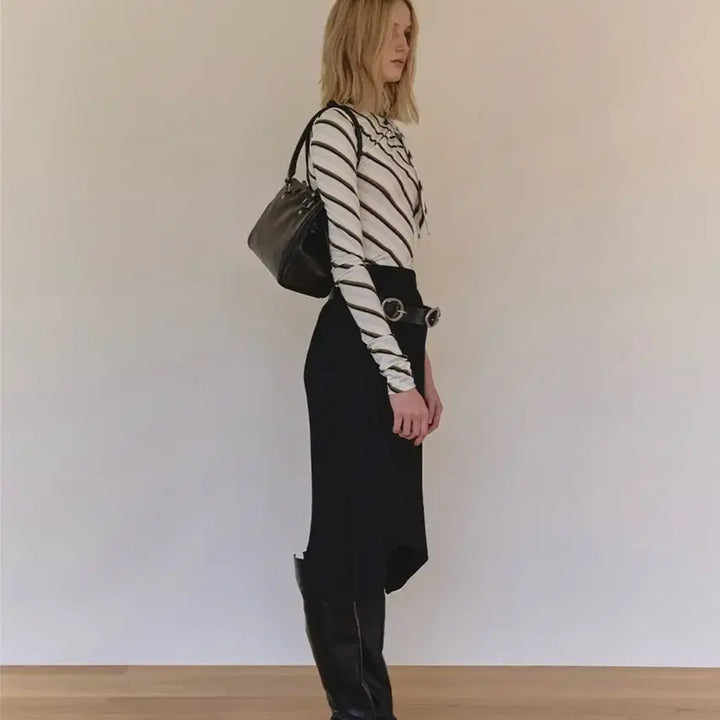 [BUNJANG] Apoa Melting Bag Black / 아포아 멜팅백 블랙